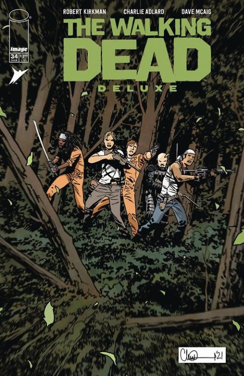 Τεύχος Κόμικ The Walking Dead Deluxe #34 Cover
D