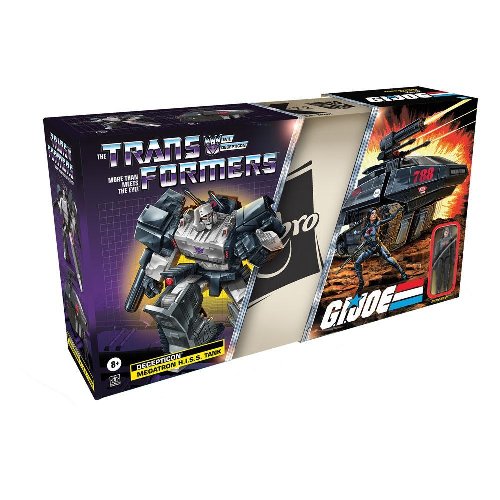 Transformers x G.I. Joe Mash-Up - Megatron H.I.S.S.
Tank with Cobra Baroness Φιγούρα Δράσης (27cm)