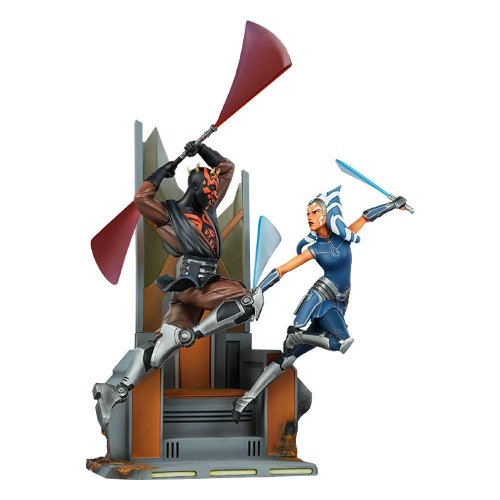 Φιγούρα Star Wars: The Clone Wars - Ahsoka Tano vs
Darth Maul Diorama Statue (51cm)