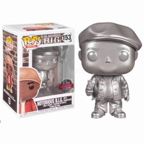 Figure Funko POP! Rocks - Notorious BIG
(Metallic) #153 (Exclusive LE5000)