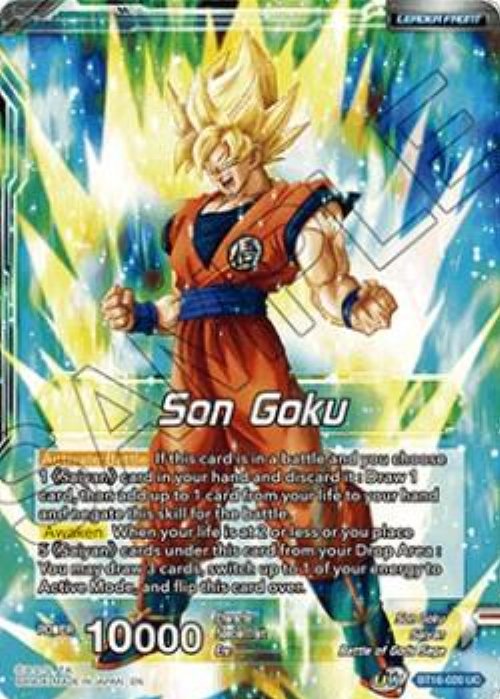 Son Goku // SSG Son Goku, Crimson
Warrior