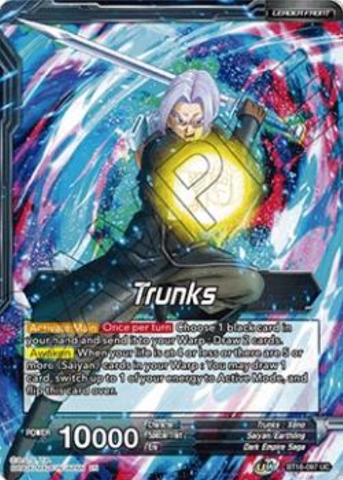 Trunks // SSG Trunks, Crimson Warrior