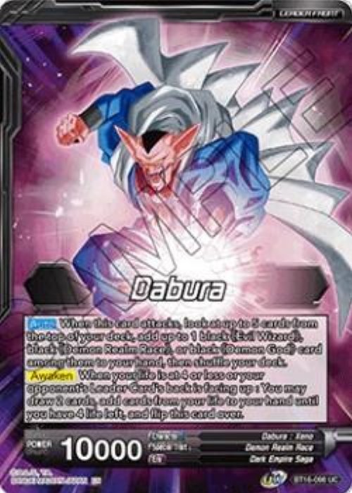 Dabura // Demon God Dabura, Diabolical
Awakening