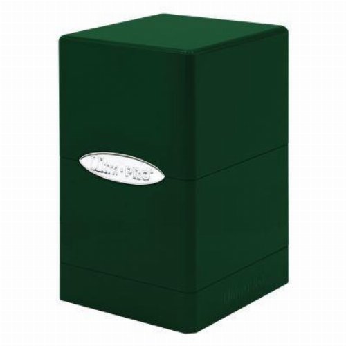 Ultra Pro Satin Tower Deck Box - Hi-Gloss Emerald
Green