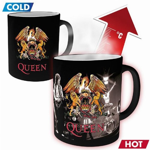 Music Queen - Crest Heat Change Mug
(320ml)