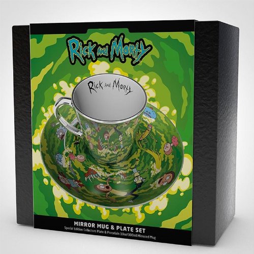 Rick and Morty - Portal Gift Set (Mug,
Plate)