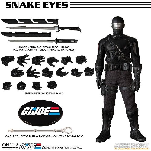 Φιγούρα GI Joe - Snake Eyes Deluxe Action Figure
(17cm)