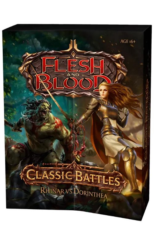 Flesh & Blood TCG - Classic Battles: Rhinar vs
Dorinthea Box Set