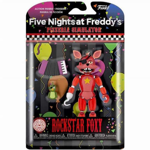 Φιγούρα Five Nights at Freddy's: Pizza Simulator -
Rockstar Foxy (Translucent) Action Figure (13cm)
