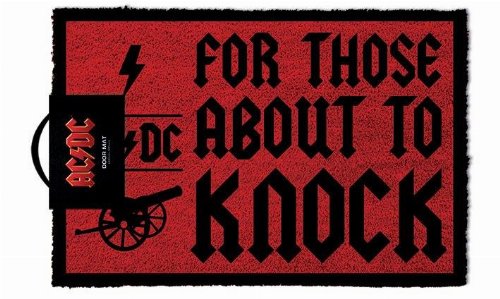 Πατάκι Εισόδου AC/DC - For Those About to Knock
Doormat (40 x 60 cm)