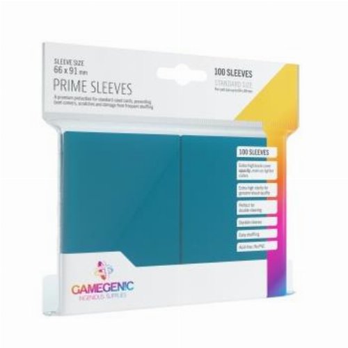 Gamegenic Card Sleeves Standard Size - Prime Blue (100
pieces)