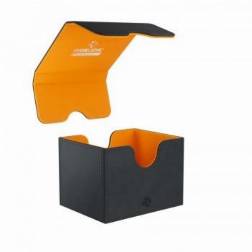 Gamegenic 100+ Sidekick Convertible XL Deck Box -
Black/Orange (Exclusive Line)