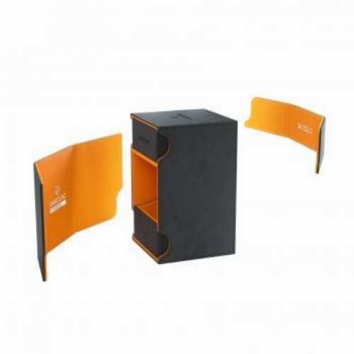 Gamegenic 100+ Watchtower Convertible Deck Box -
Black/Orange (Exclusive Line)