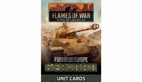 Flames of War - Fortress Europe: German Unit
Cards