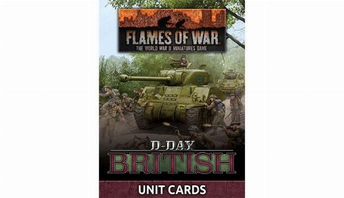 Flames of War - D-Day: British Unit
Cards