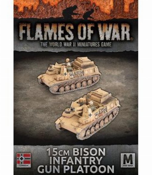 Flames of War - 15cm Bison Infantry Gun
Platoon