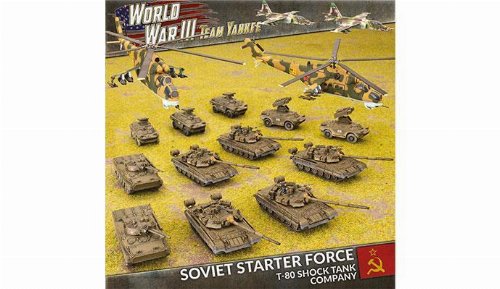 World War 3: Team Yankee - Soviet Starter Force:
T-80 Shock Tank Company