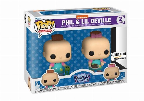 Φιγούρες Funko POP! Rugrats - Phil & Lil Deville
2-Pack (Exclusive)