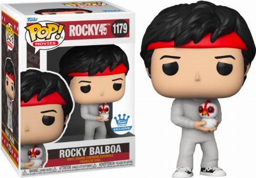 Figure Funko POP! Rocky - Rocky Balboa with
Chicken #1179 (Funko-Shop Exclusive)