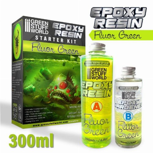 Green Stuff World - Fluor Green Epoxy Resin
(300ml)