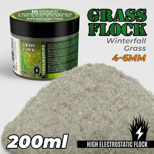Green Stuff World - Winterfall 4-6mm Grass Flock
(200ml)