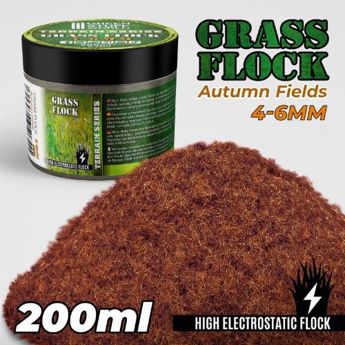 Green Stuff World - Autumn Fields 4-6mm Grass Flock
(200ml)