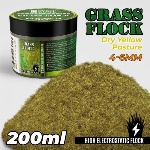 Green Stuff World - Dry Yellow Pasture 4-6mm Grass
Flock (200ml)