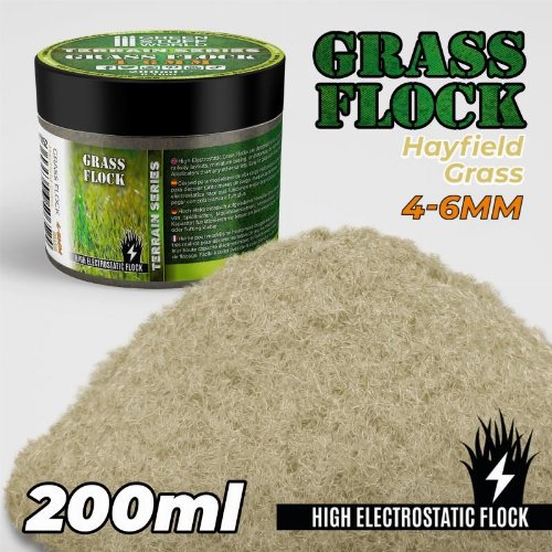 Green Stuff World - Hayfield 4-6mm Grass Flock
(200ml)