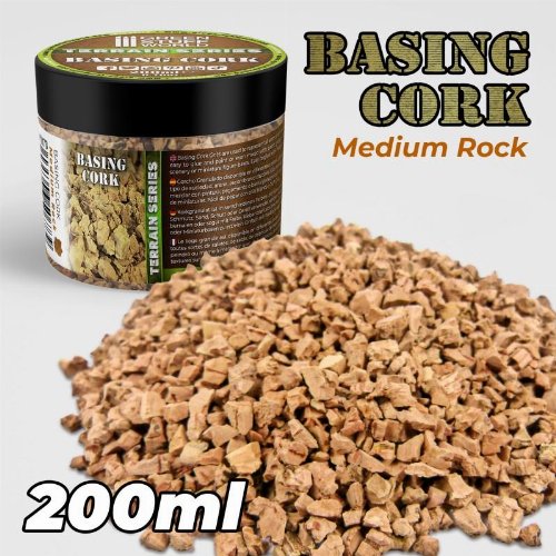 Green Stuff World - Medium Rock Basing Cork
(200ml)