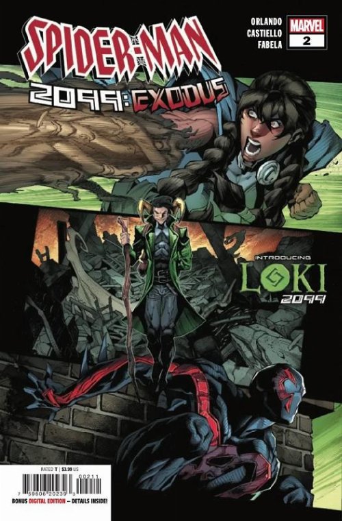 Τεύχος Κόμικ Spider-Man 2099 Exodus #2