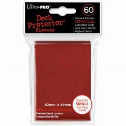 Ultra Pro Japanese Small Size Card Sleeves 60ct
- Red