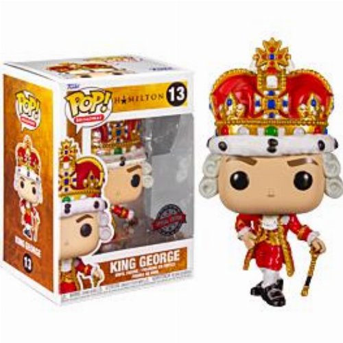 Figure Funko POP! Broadway: Hamilton - King
George #13 (Exclusive)