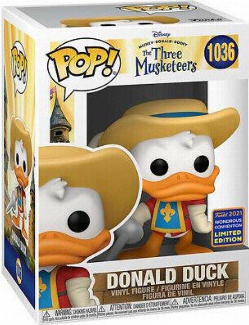 Φιγούρα Funko POP! Disney: The Three Musketeers -
Donald Duck #1036 (SDCC 2021 Exclusive)