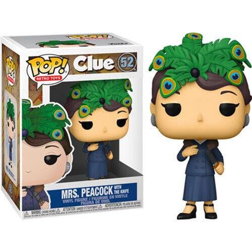 Φιγούρα Funko POP! Retro Toys: Clue - Mrs Peacock with
Knife #52 (Exclusive)