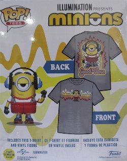 Συλλεκτικό Funko Box: Minions - Skater Stuart
(Metallic) Funko POP! with T-Shirt (XL)