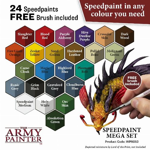 The Army Painter - Speedpaint Mega Set (24
Colours)