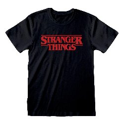 Stranger Things - Logo Black T-Shirt (M)