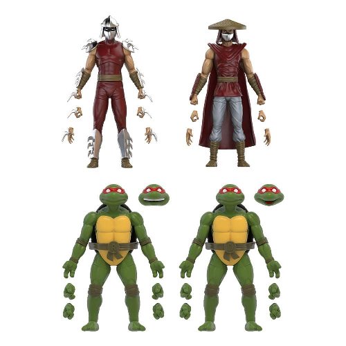 Teenage Mutant Ninja Turtles - Mirage Comics Shredder
& Turtles 4-Pack Action Figures (13cm) (SDCC
Exclusive)