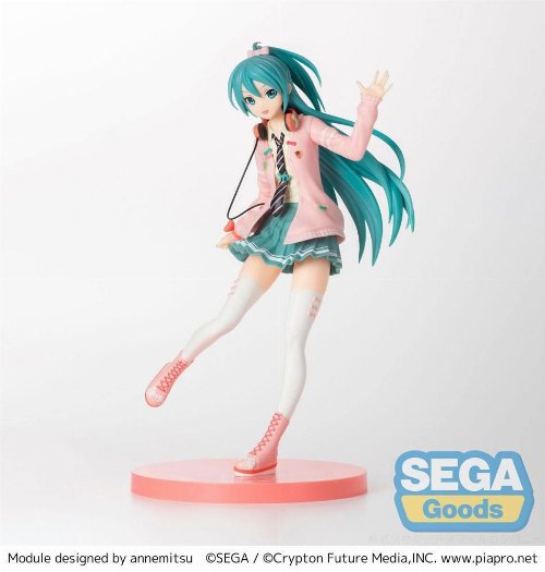 Vocaloid: Hatsune Miku Project DIVA Arcade
Future Tone SPM - Hatsune Miku Ribbon Girl Statue Figure Figure
(24cm)