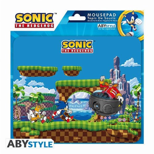 Sonic the Hedgehog - Sonic the Hedgehog, Tails &
Doctor Robotnik Mousepad (24cm)