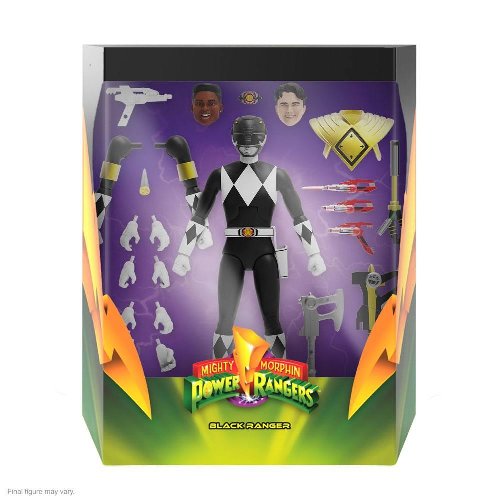 Φιγούρα Mighty Morphin Power Rangers: Ultimates -
Black Ranger Action Figure (18cm)