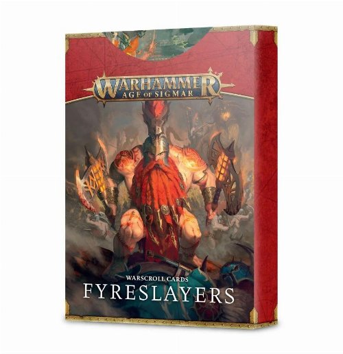 Warhammer Age of Sigmar - Warscroll Cards:
Fyreslayers