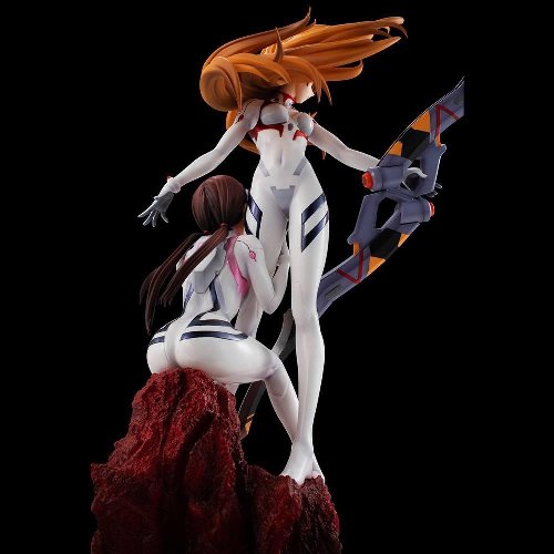 Evangelion: 3.0+1.0 Thrice Upon a Time G.E.M.
Series - Shikinami Asuka Langley & Makinami Mari Illustrious
Statue Figure (28cm)