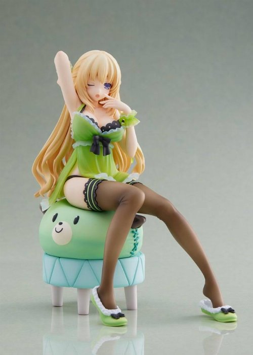 Φιγούρα Hyperdimension Neptunia - Neptunia Vert Waking
Up Statue (17cm)