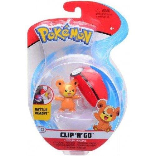 Φιγούρα Pokemon Clip 'N' Go - Poke Ball with Teddiursa
(5cm)