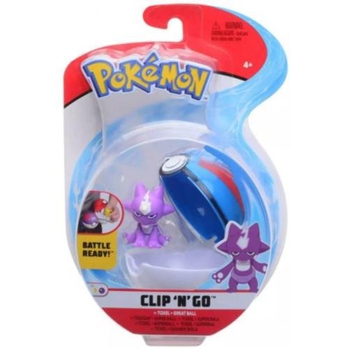 Pokemon Clip 'N' Go - Great Ball with Toxel
Battle Figure (5cm)