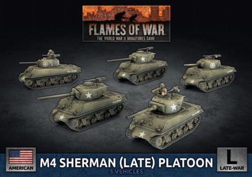 Flames of War - M4 Sherman (Late) Tank
Platoon