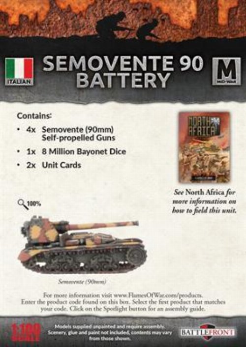Flames of War - Semovente (90mm) Assault
Guns