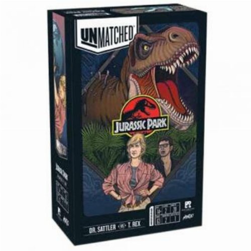 Επιτραπέζιο Παιχνίδι Unmatched: Jurassic Park - Dr.
Sattler vs. T. Rex