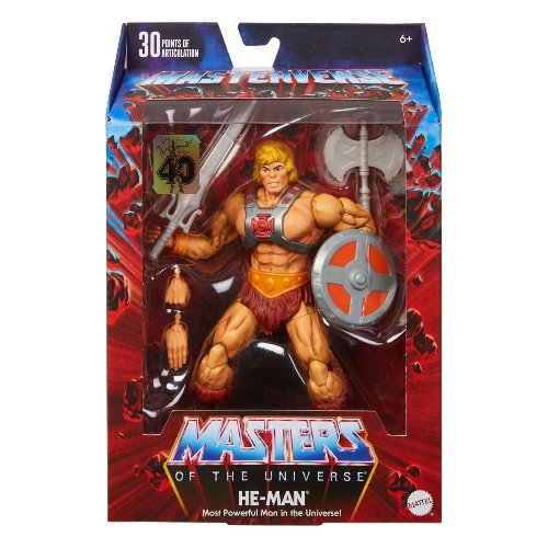 Masters of the Universe: Masterverse - He-Man (40th
Anniversary) Φιγούρα Δράσης (18cm)